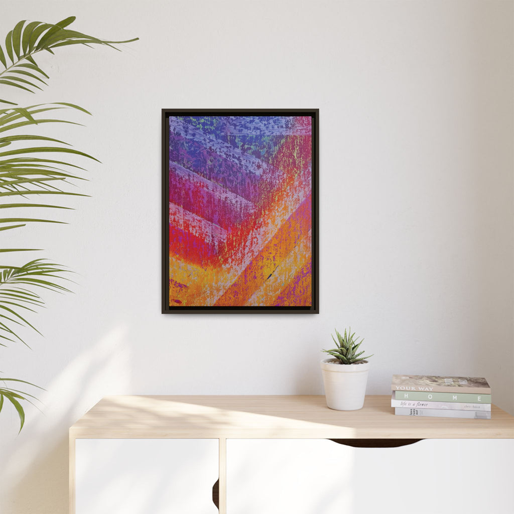Structure Matte Canvas, Framed