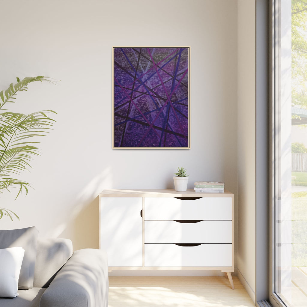 Knots (V2) Matte Canvas, Framed