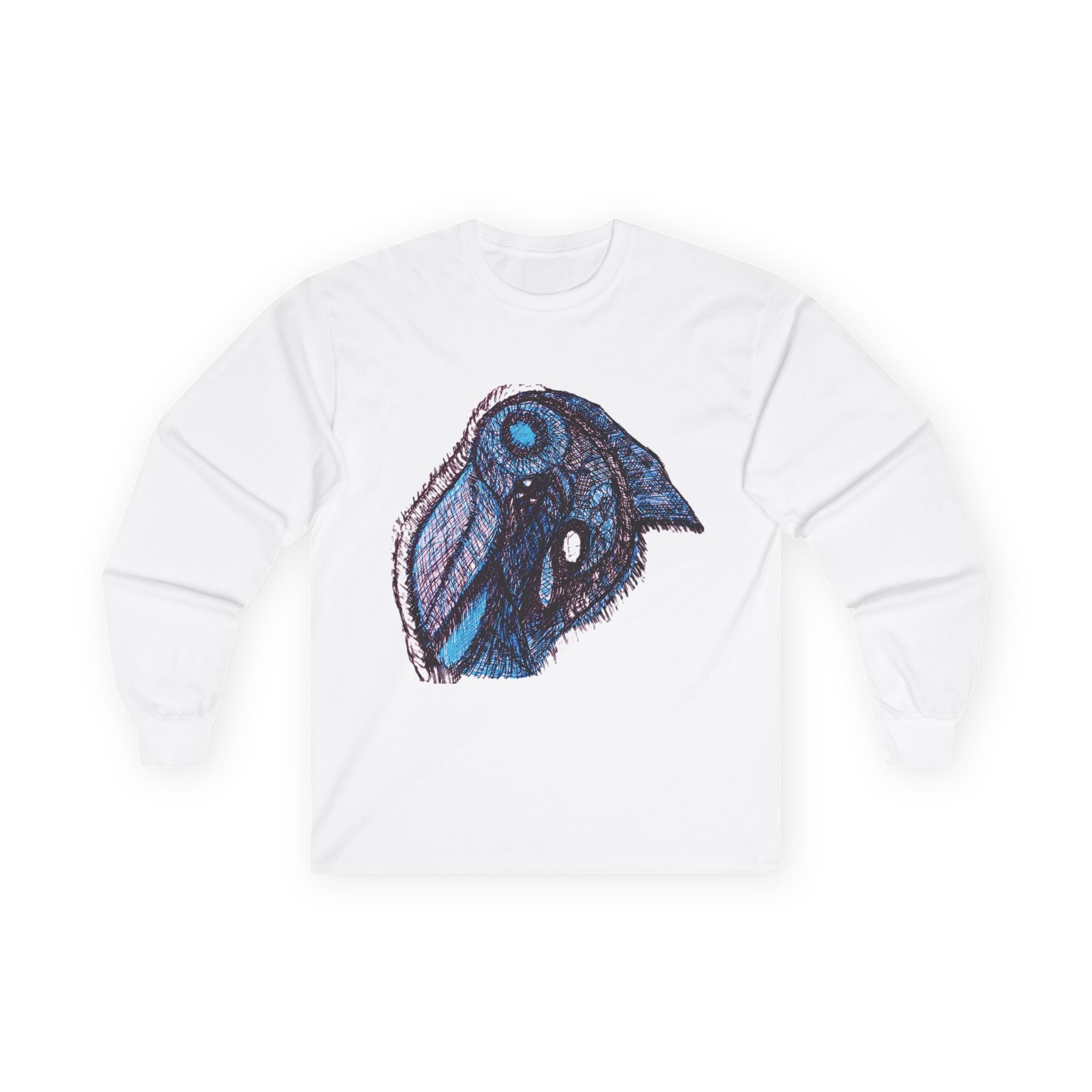 Who Are You? (Blue) Unisex Ultra Cotton Long Sleeve Tee