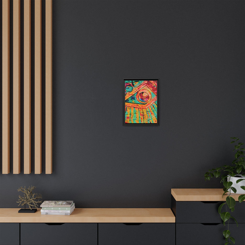 Love (Bright) Matte Canvas, Framed