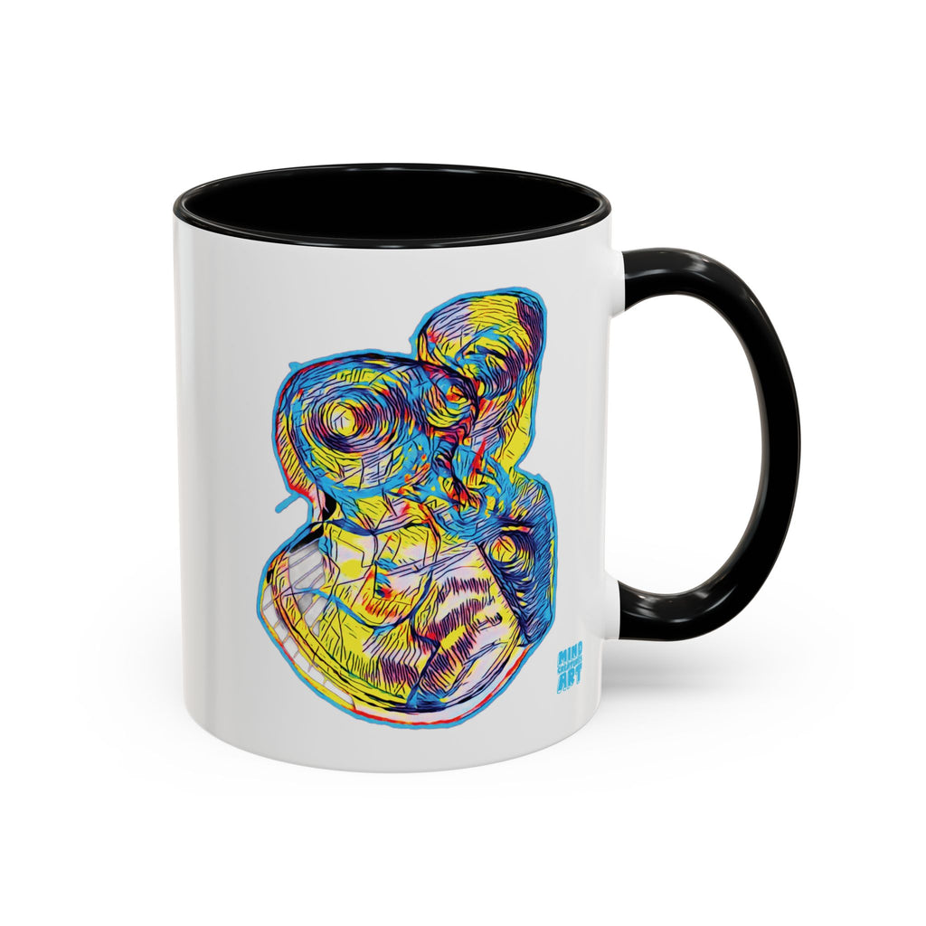 Curiosity (Neon) Accent Coffee Mug (11oz, 15oz)