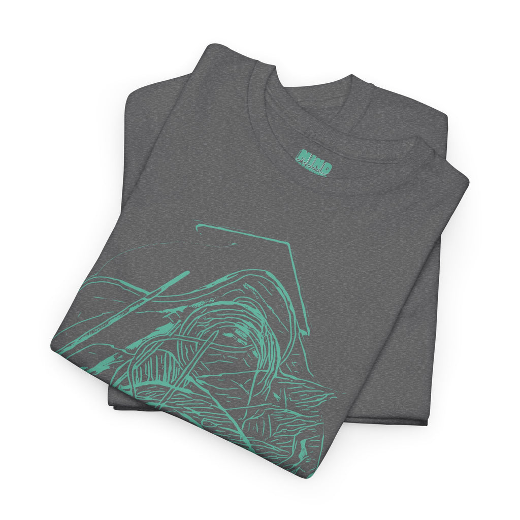 Dive Reflex (Teal) Unisex Heavy Cotton Tee