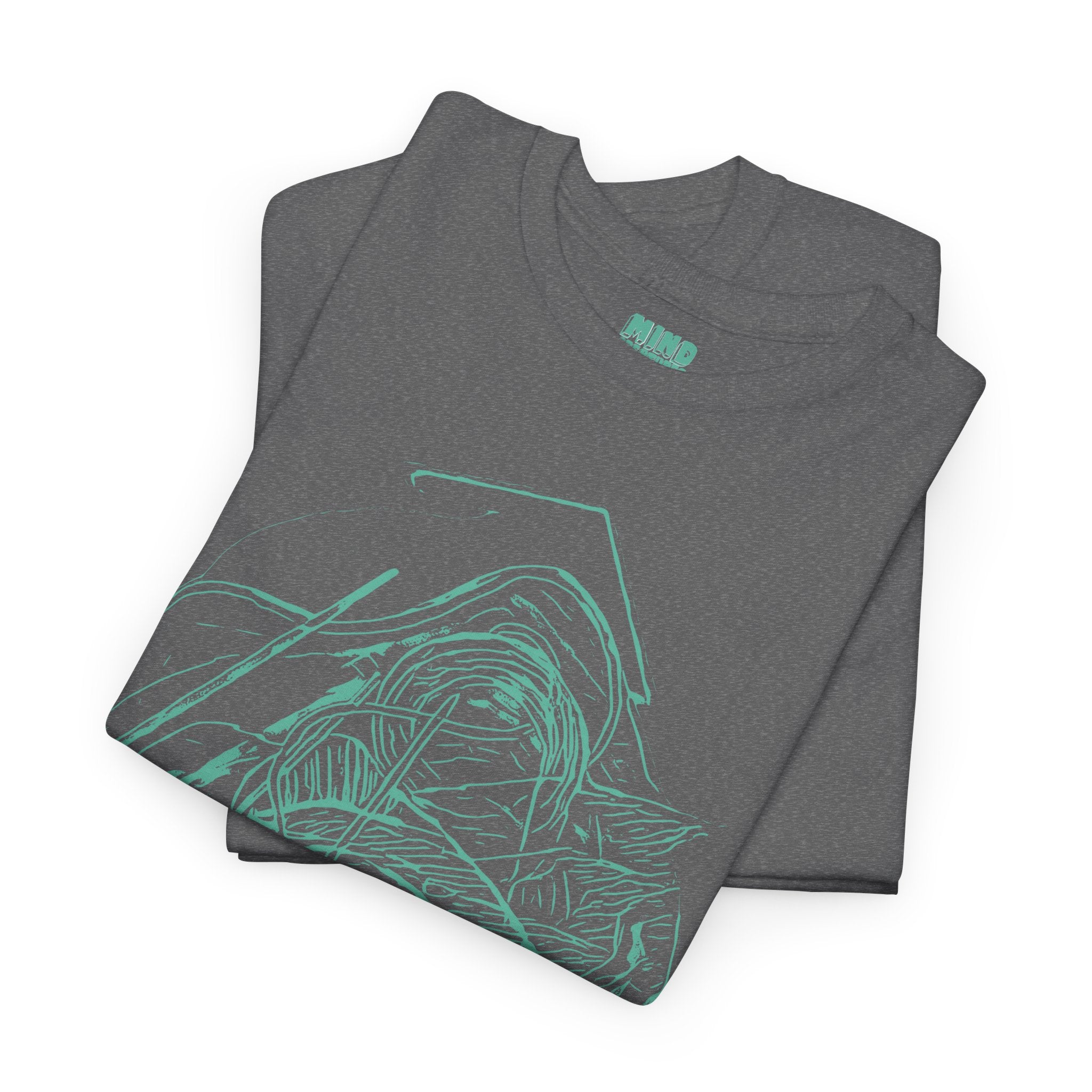 Dive Reflex (Teal) Unisex Heavy Cotton Tee