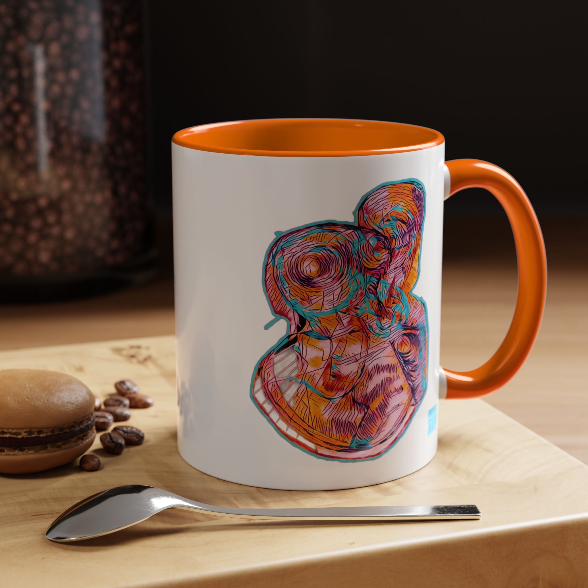 Curiosity (Pink) Accent Coffee Mug (11oz, 15oz)