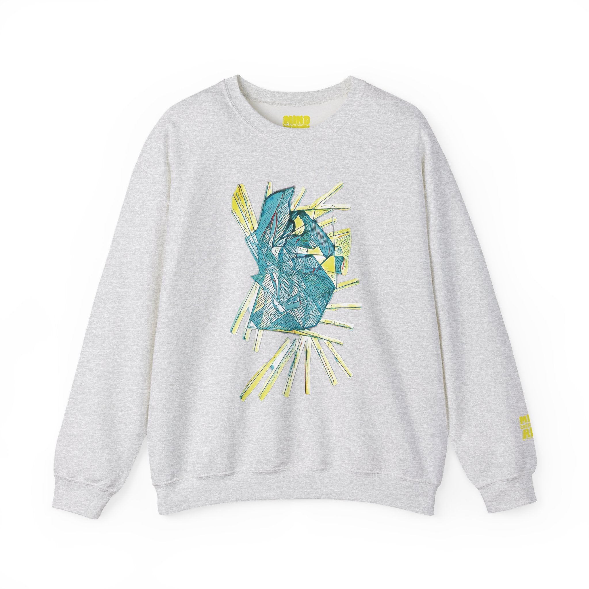 Lightspeed (Aqua) Unisex Heavy Blend™ Crewneck Sweatshirt