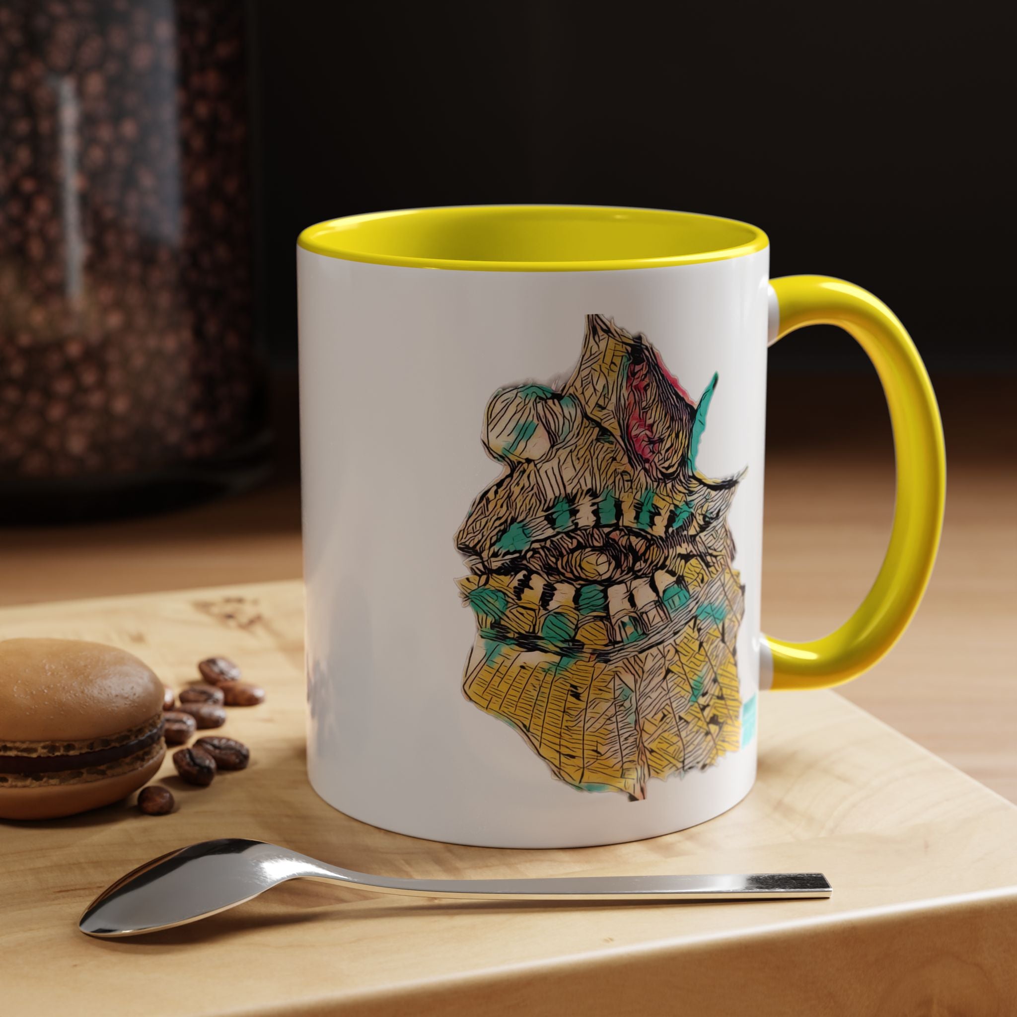 Hypnagogic (Gold) Accent Coffee Mug (11oz, 15oz)