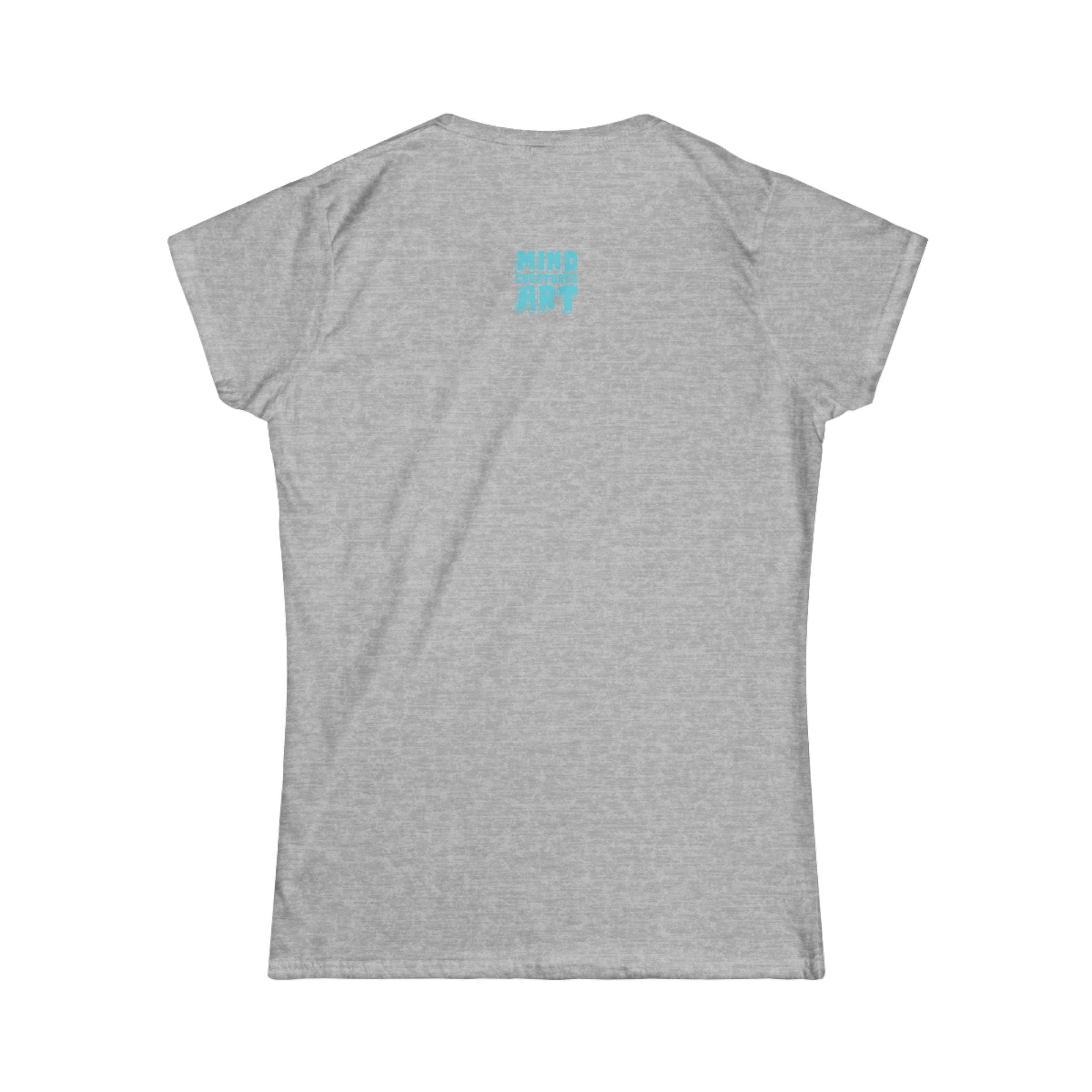 Davy Jones (Electric Green & Blue) Women's Softstyle Tee