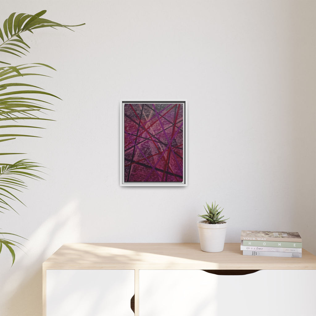 Knots Matte Canvas, Framed