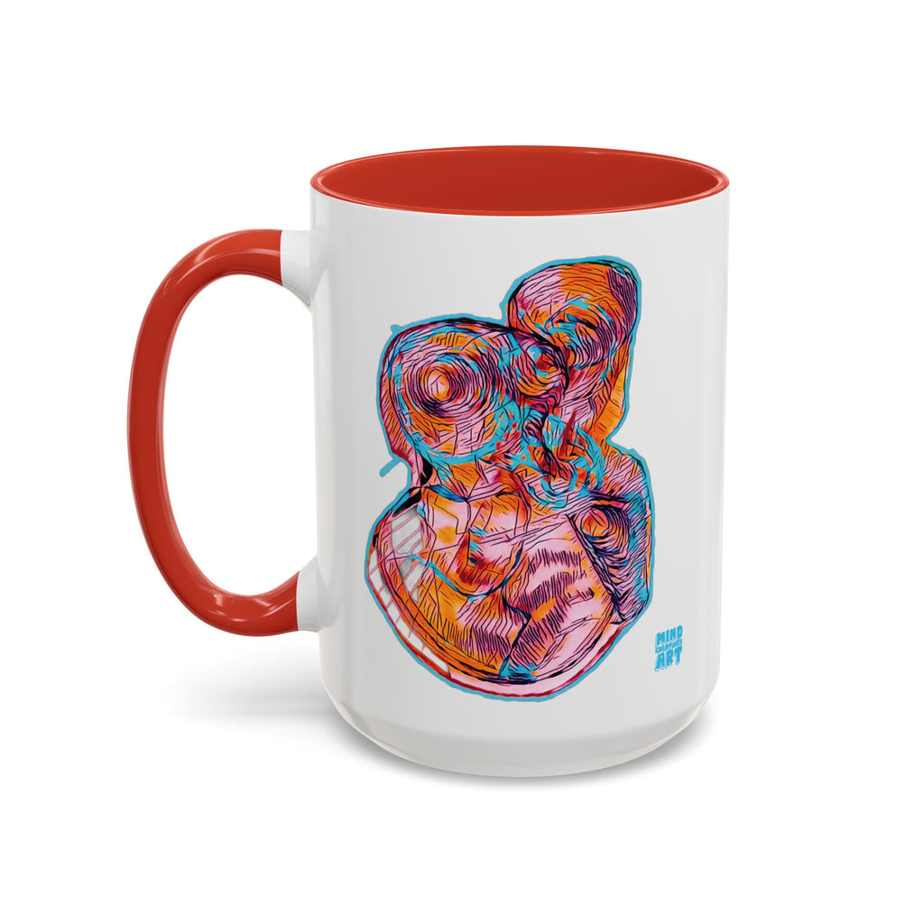 Curiosity (Pink) Accent Coffee Mug (11oz, 15oz)