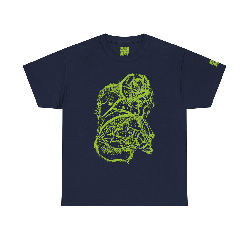 Exploration (Lime) Unisex Heavy Cotton Tee