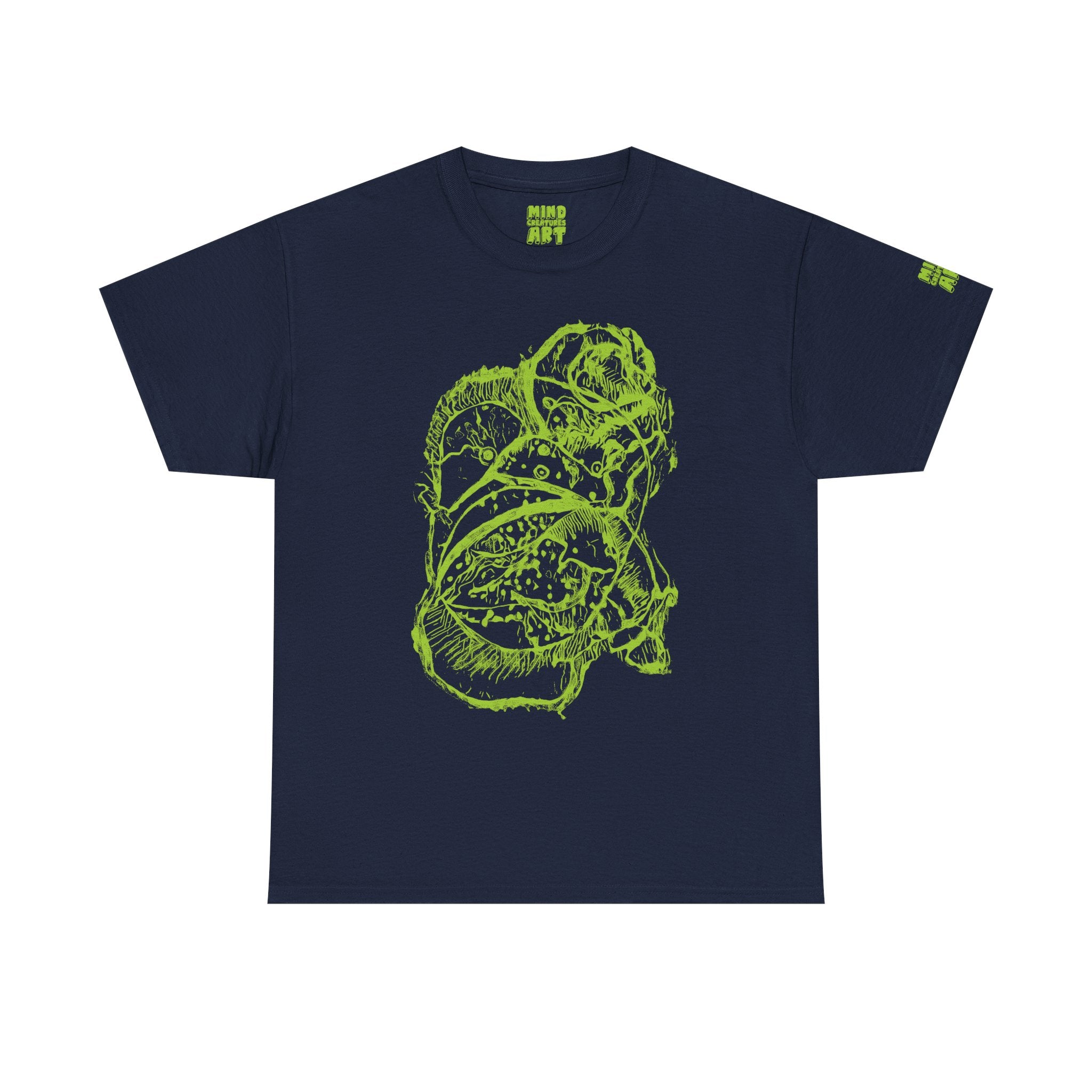 Exploration (Lime) Unisex Heavy Cotton Tee
