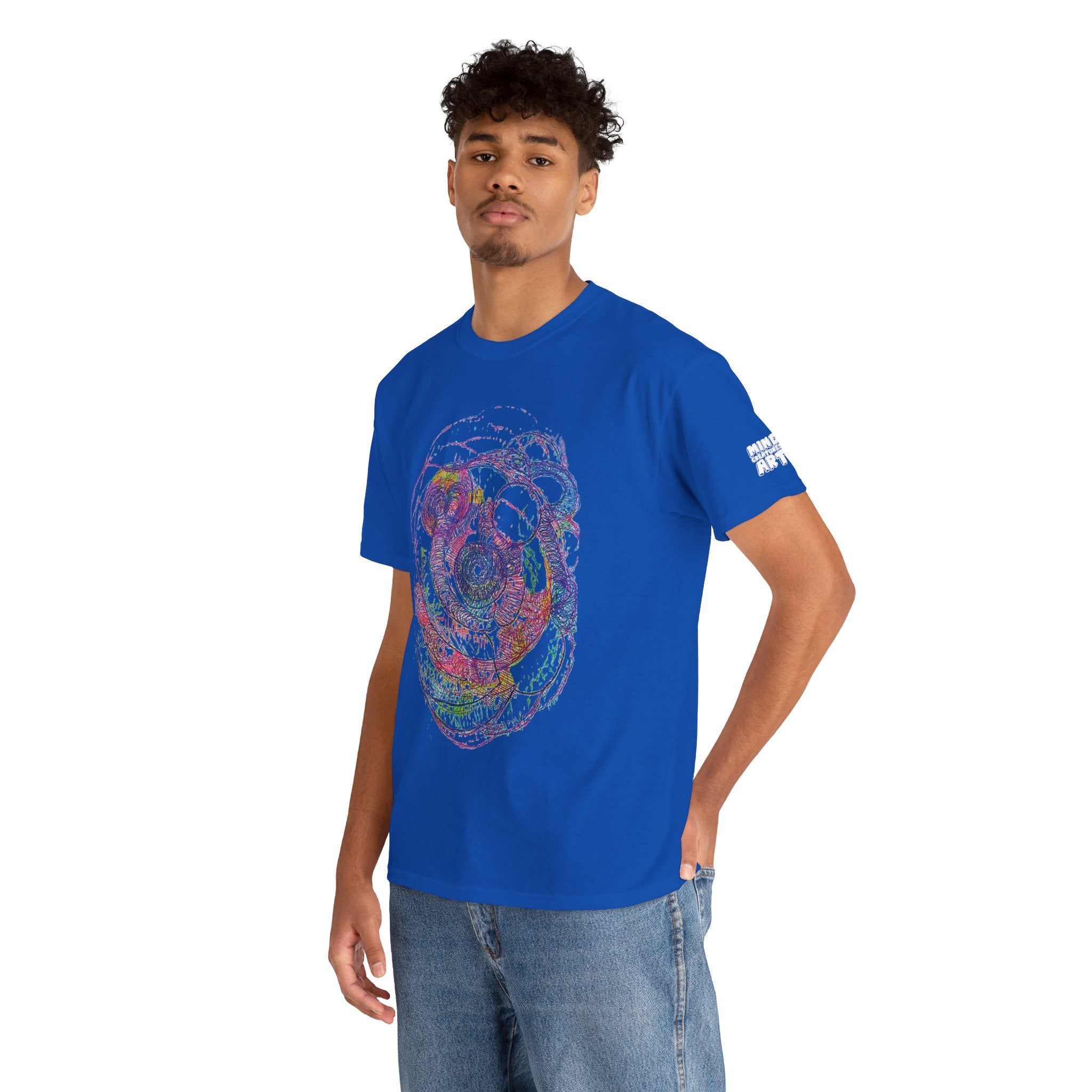 Spiraling Unisex Heavy Cotton Tee