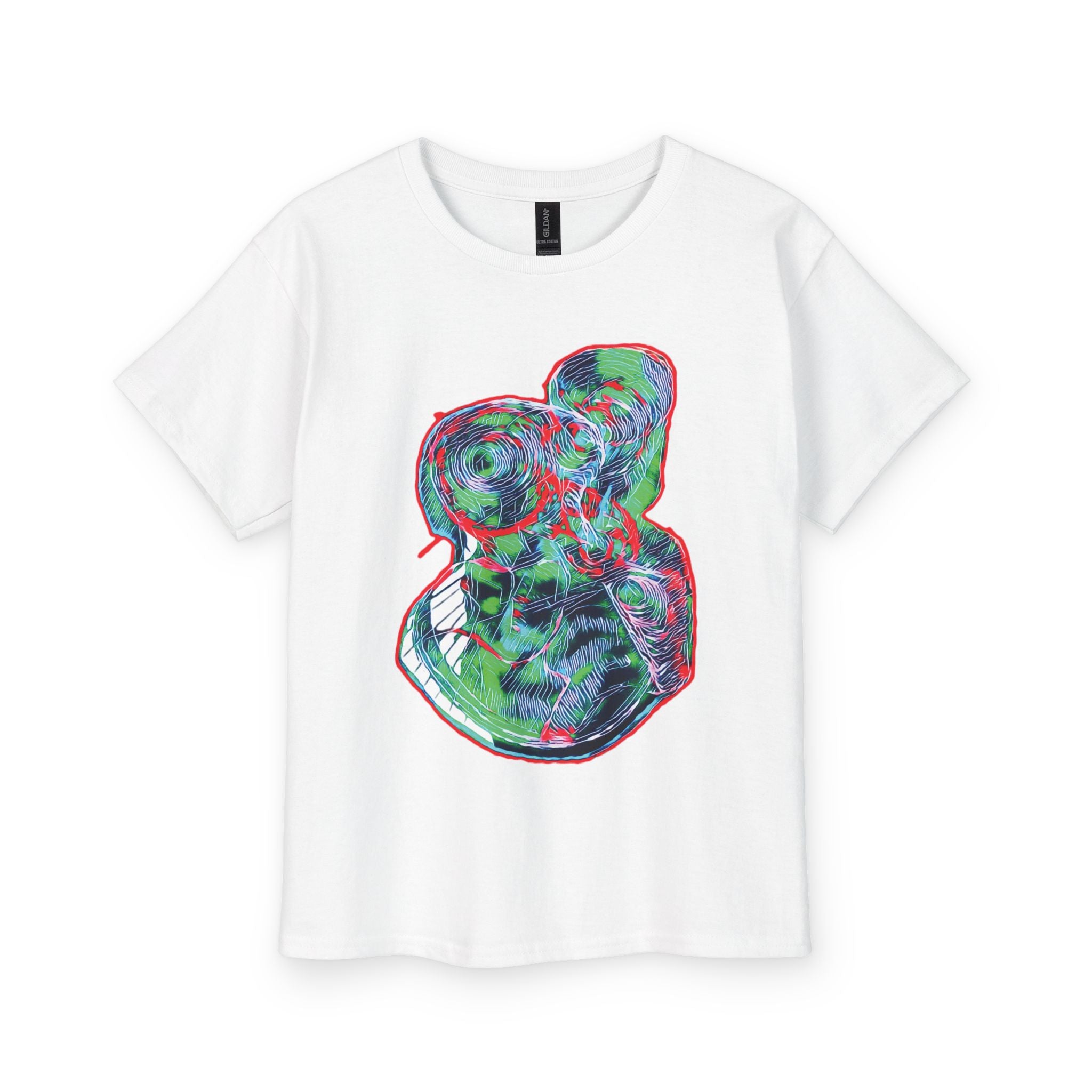 Curiosity (Red & Green) Youth Ultra Cotton Tee