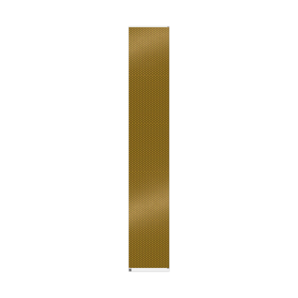 Love (Black, Yellow Background) Heavy Wrapping Paper