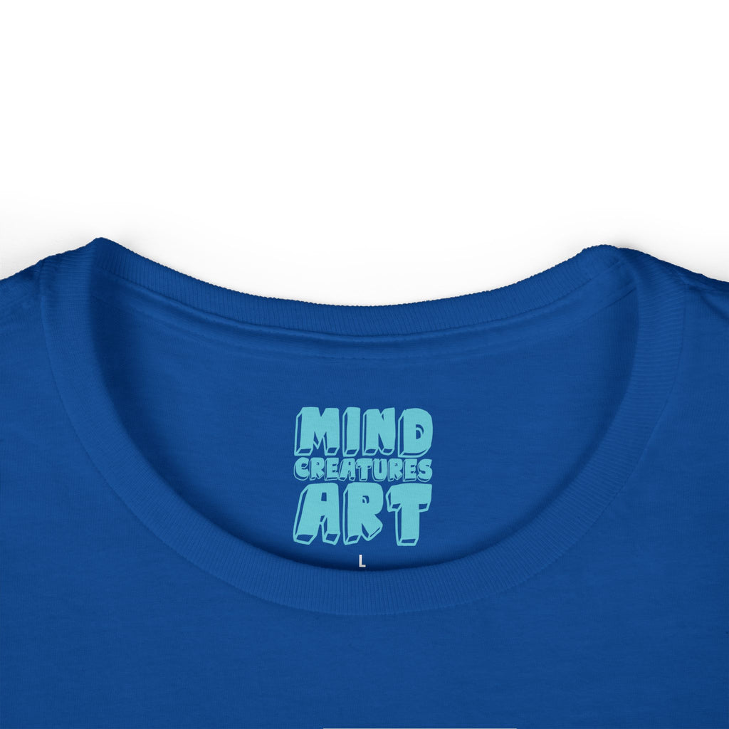 Davy Jones (Electric Green & Blue) Women's Softstyle Tee