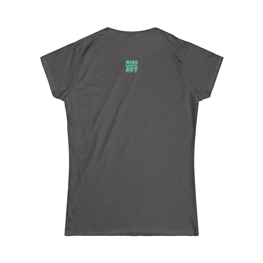 Davy Jones (Electric Teal) Women's Softstyle Tee
