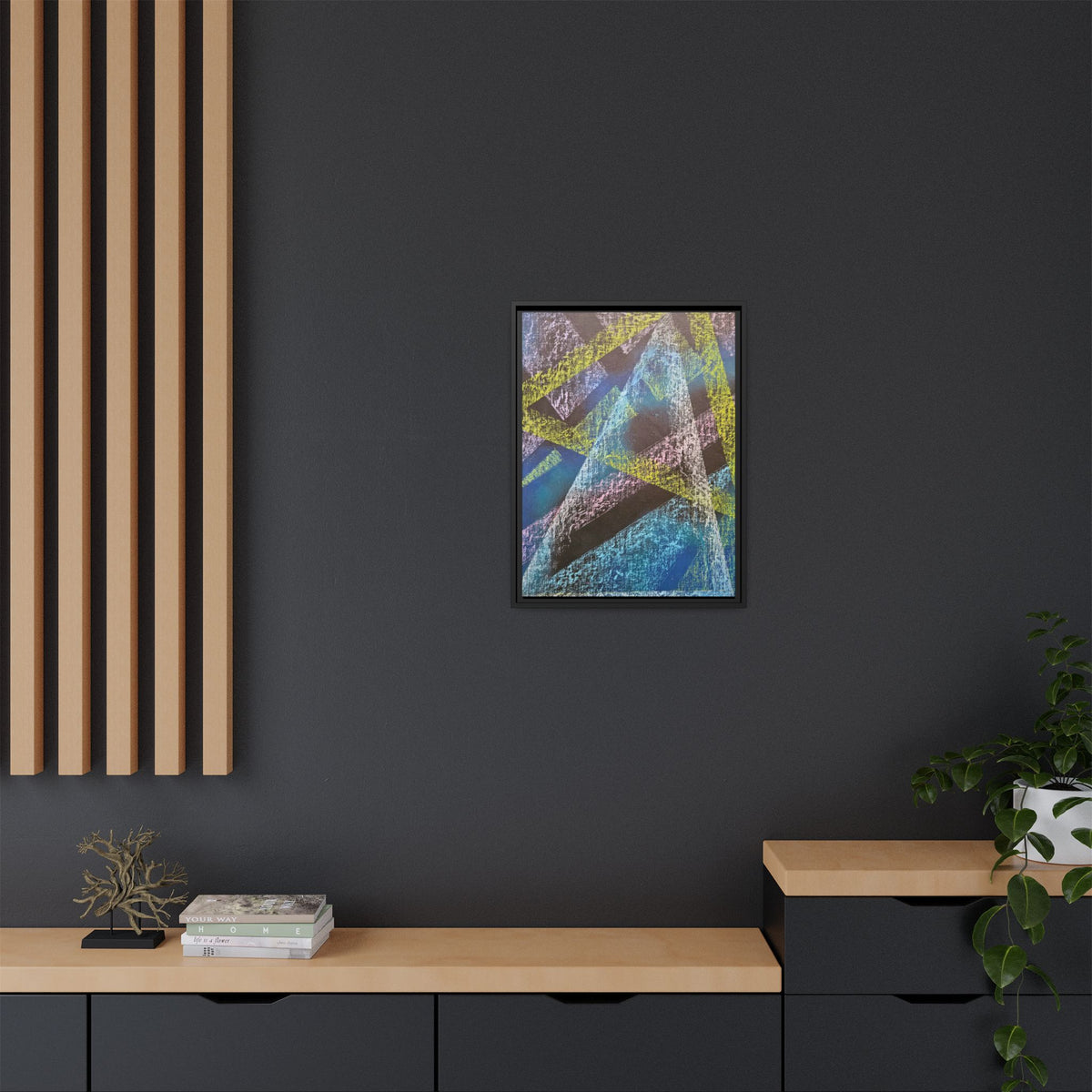 Believe (V2) Matte Canvas, Framed