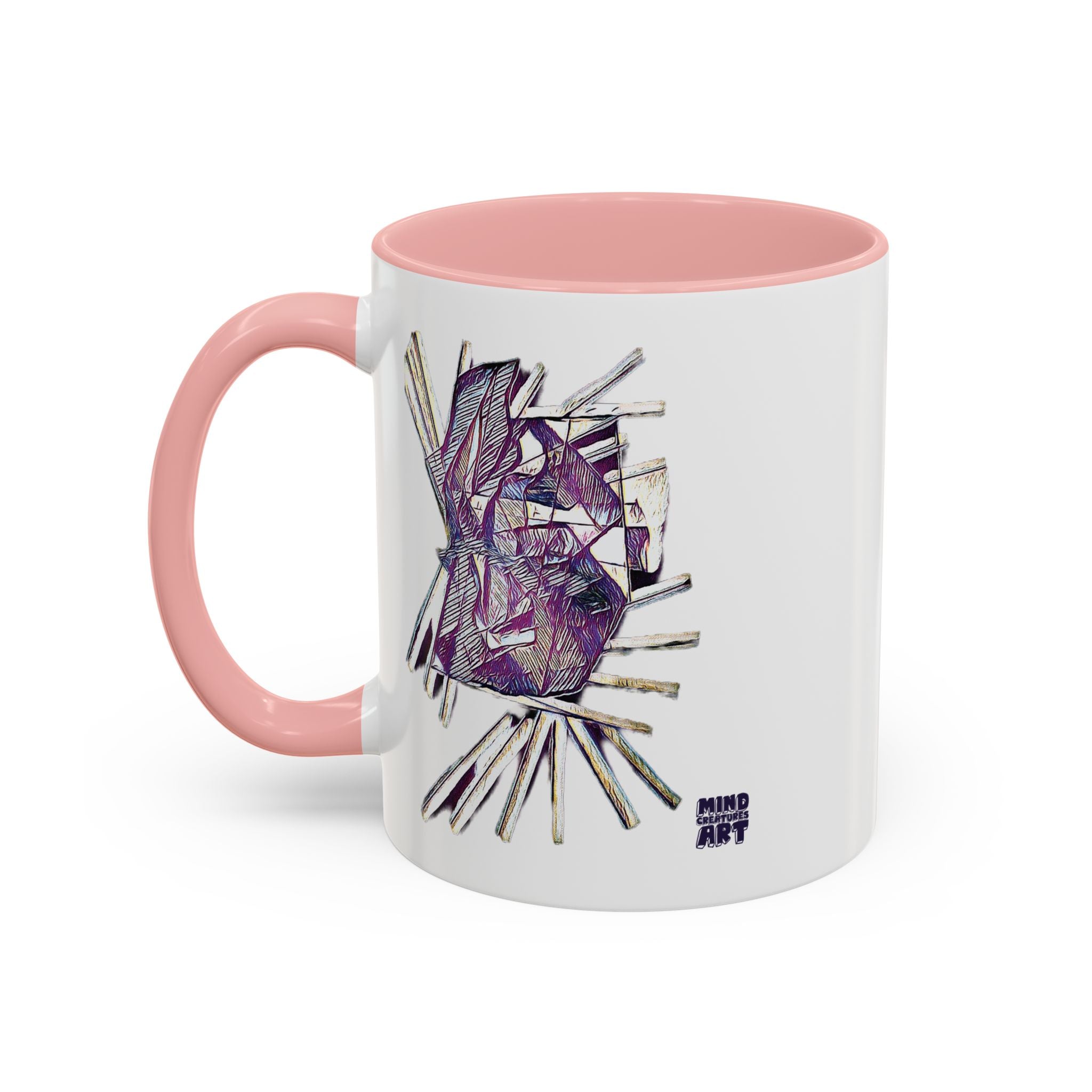 Lightspeed (Purple) Accent Coffee Mug (11oz, 15oz)