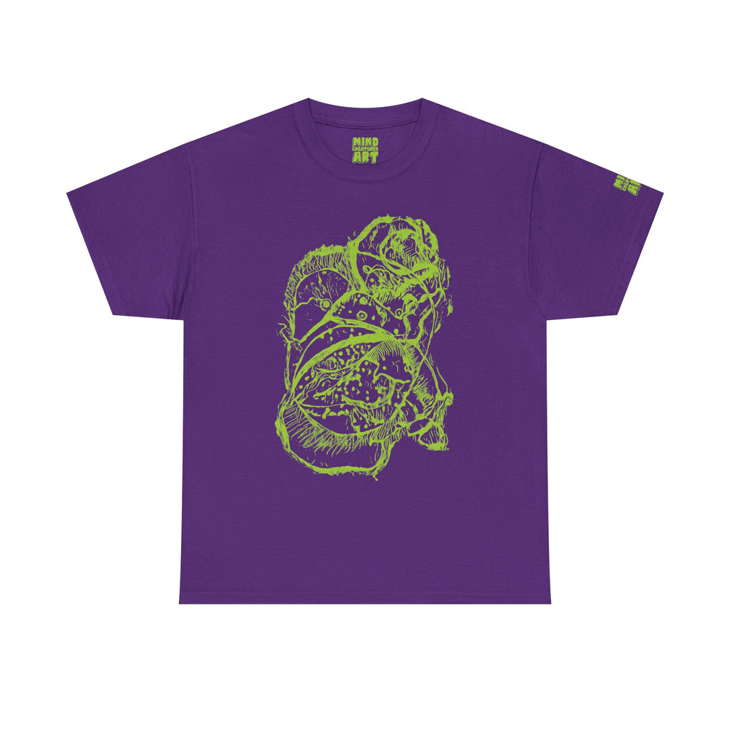 Exploration (Lime) Unisex Heavy Cotton Tee