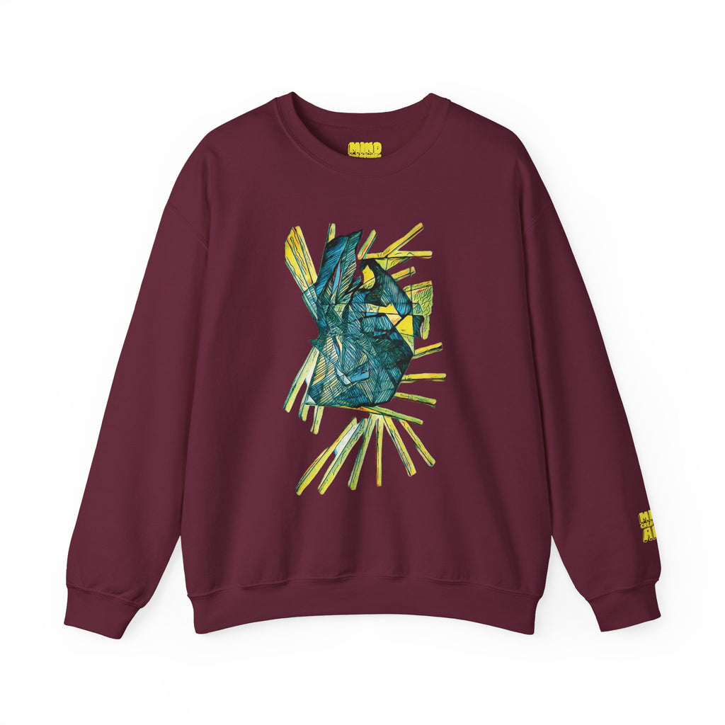 Lightspeed (Teal) Unisex Heavy Blend™ Crewneck Sweatshirt