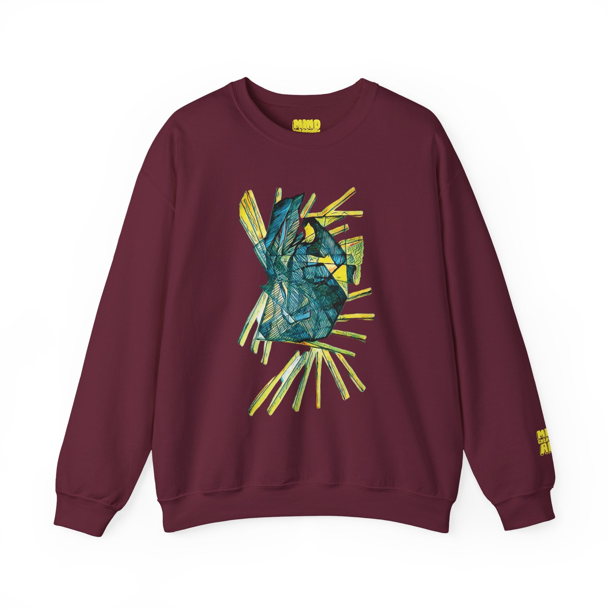 Lightspeed (Teal) Unisex Heavy Blend™ Crewneck Sweatshirt