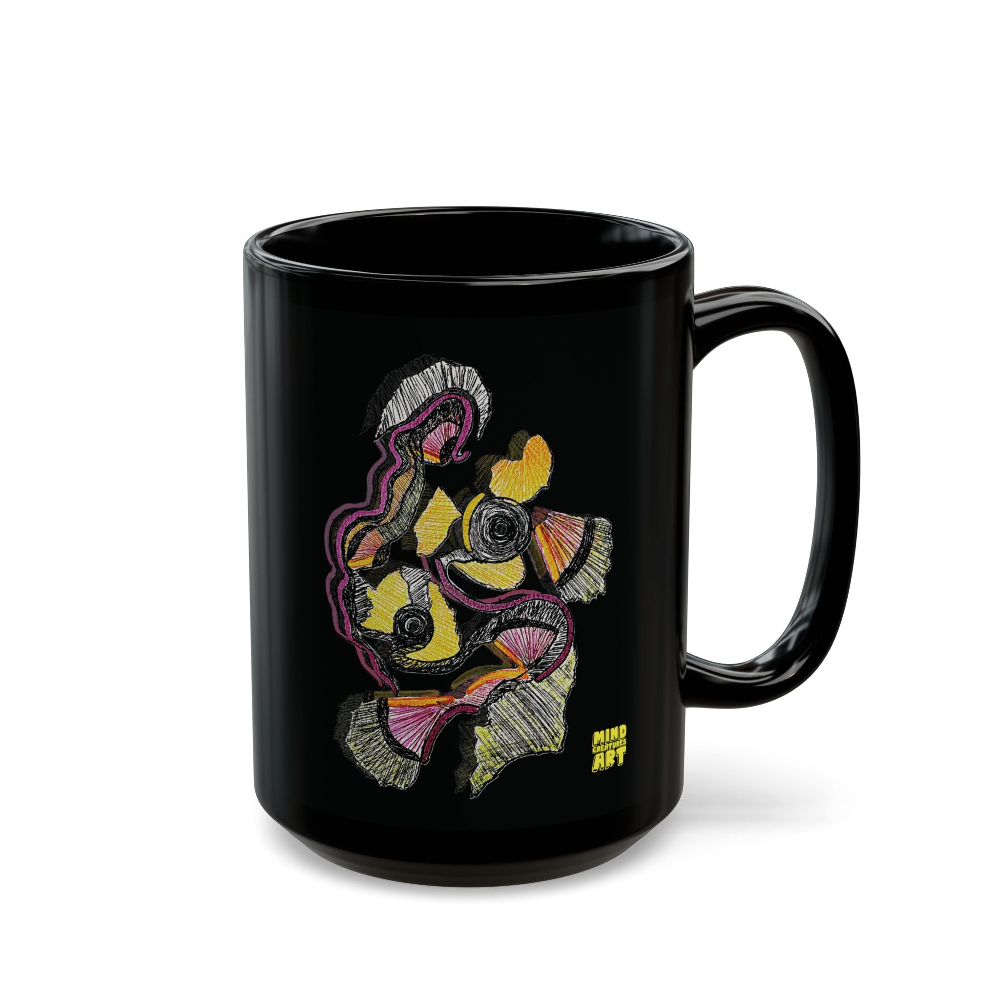 Crimson Teacher Black Mug (11oz, 15oz)