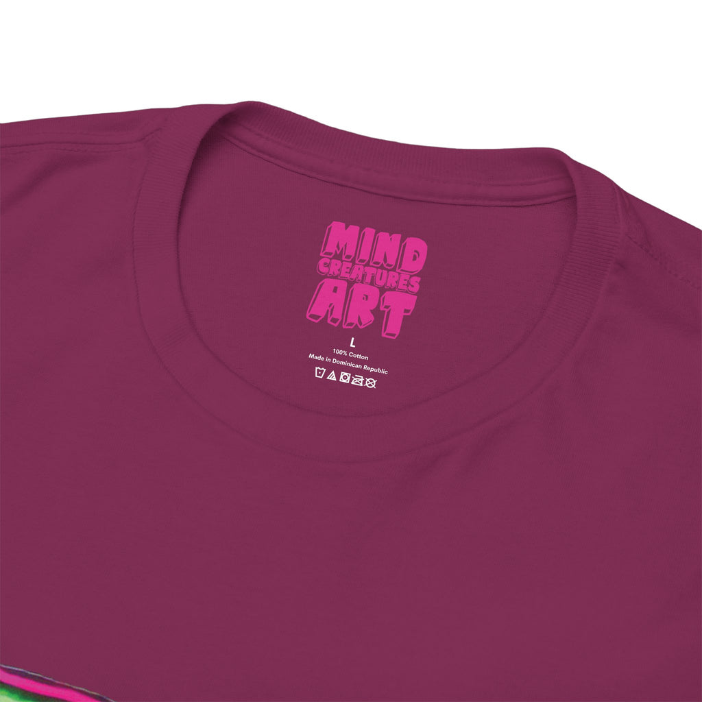 Cheshire (Pink & Green) Unisex Heavy Cotton Tee