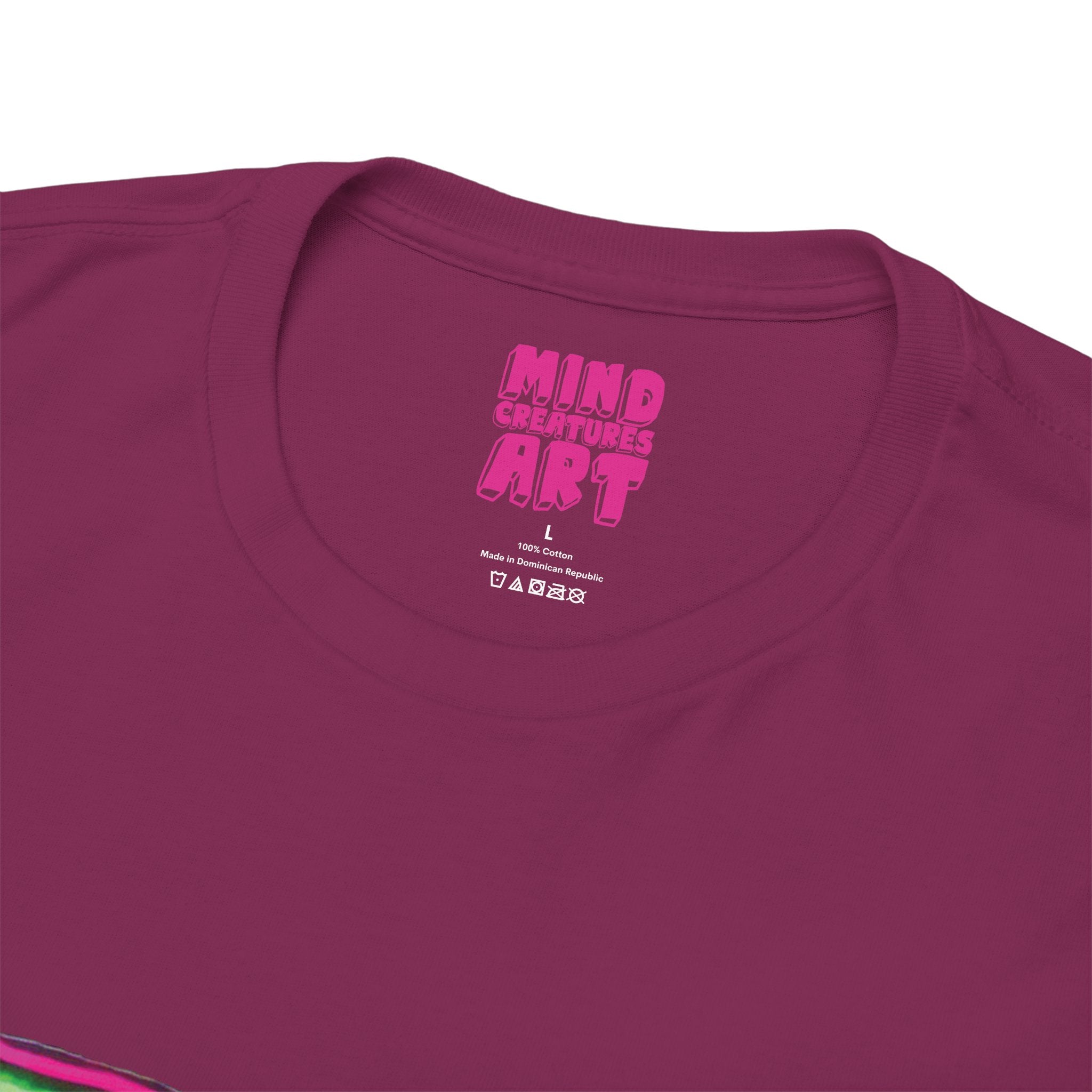 Cheshire (Pink & Green) Unisex Heavy Cotton Tee