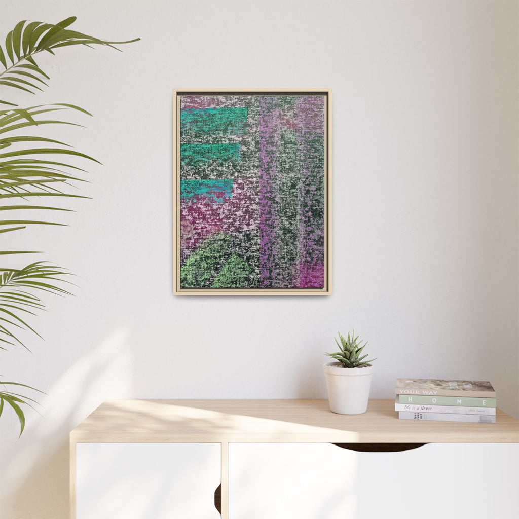 Relativity (V2) Matte Canvas, Framed