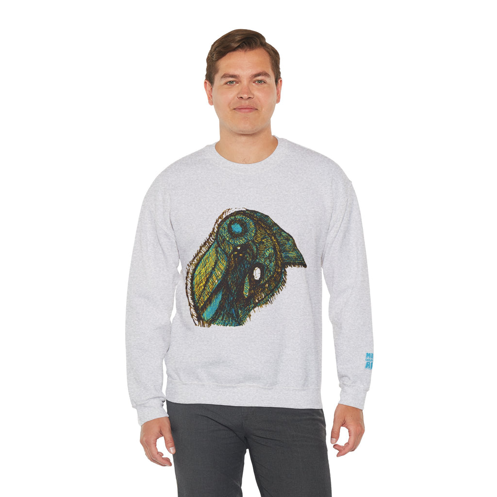 Who Are You? (Gold) Unisex Heavy Blend™ Crewneck Sweatshirt