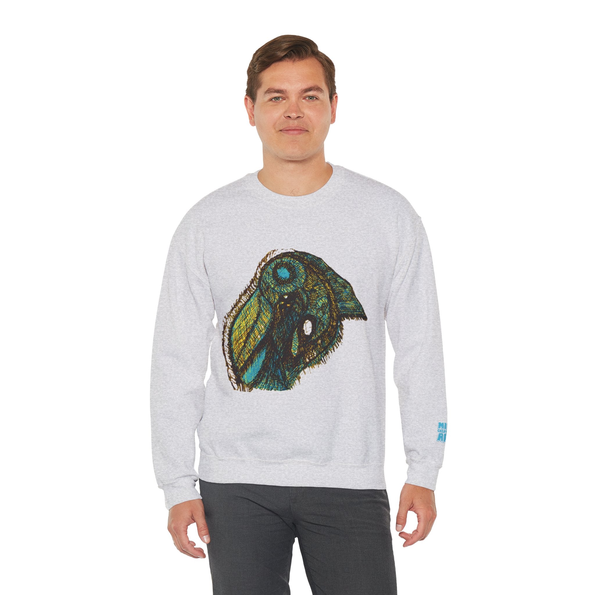 Who Are You? (Gold) Unisex Heavy Blend™ Crewneck Sweatshirt
