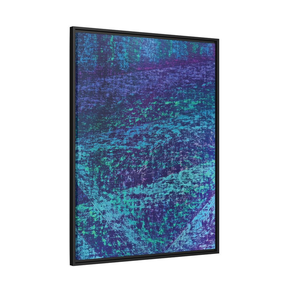 Lagoon Matte Canvas, Framed