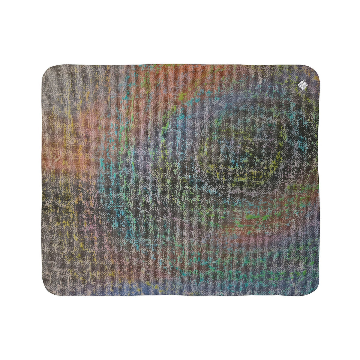 Iridescent Fleece Sherpa Blanket