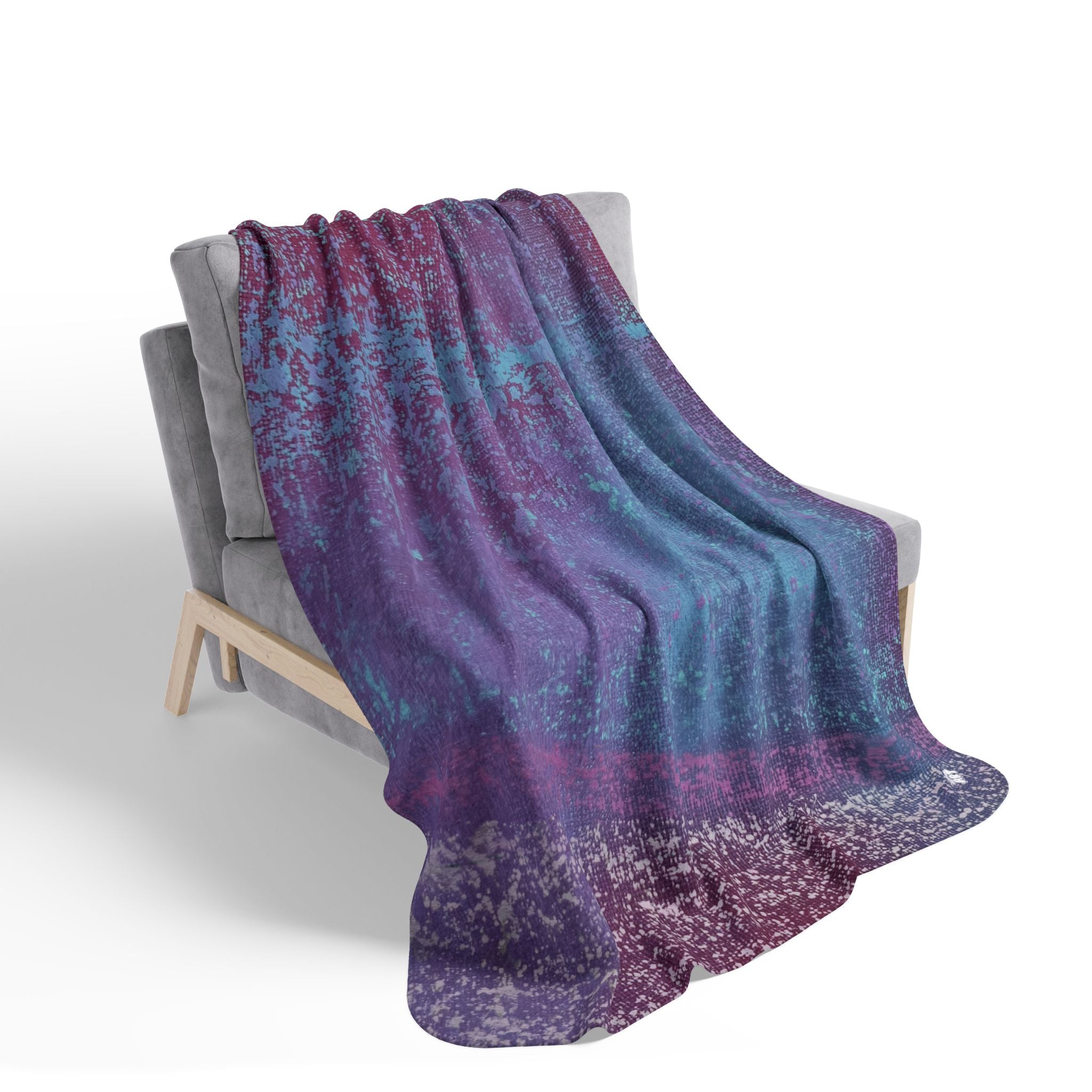 Disrupt Fleece Sherpa Blanket