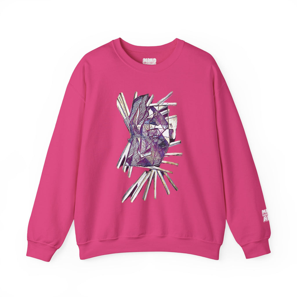 Lightspeed (Purple) Unisex Heavy Blend™ Crewneck Sweatshirt