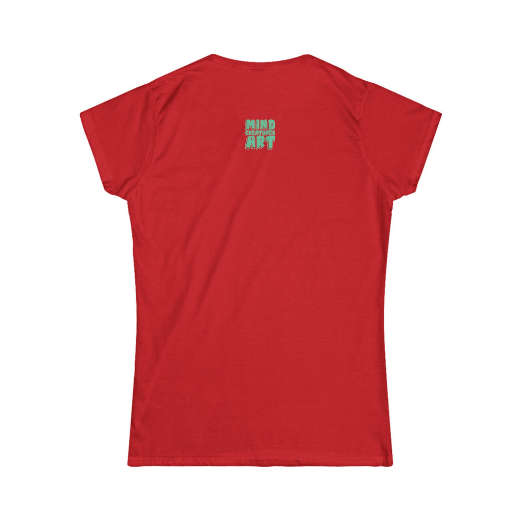 Cheshire (Pink & Seafoam) Women's Softstyle Tee