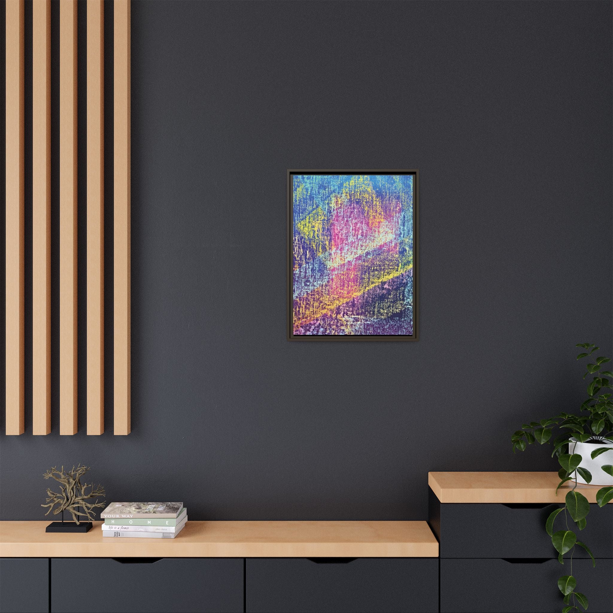 Effort Matte Canvas, Framed
