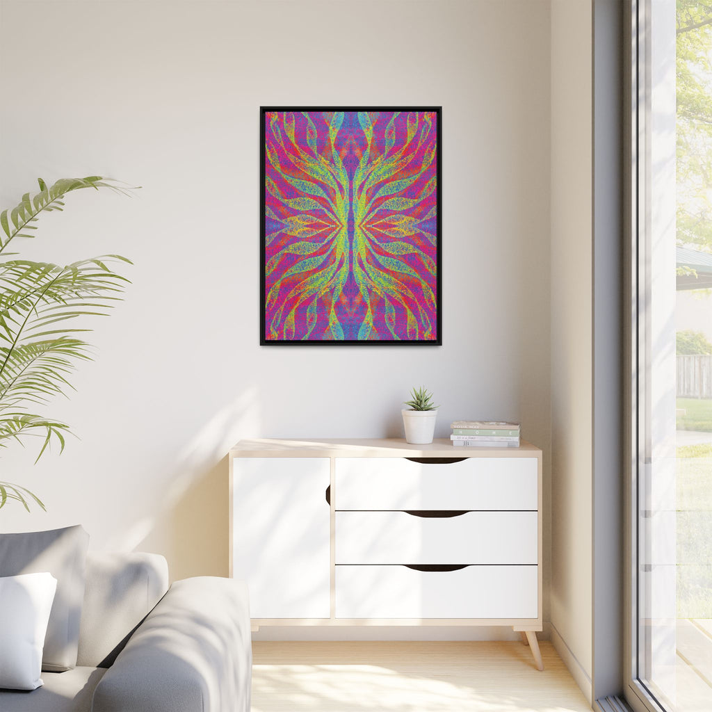 Wave Matte Canvas, Framed