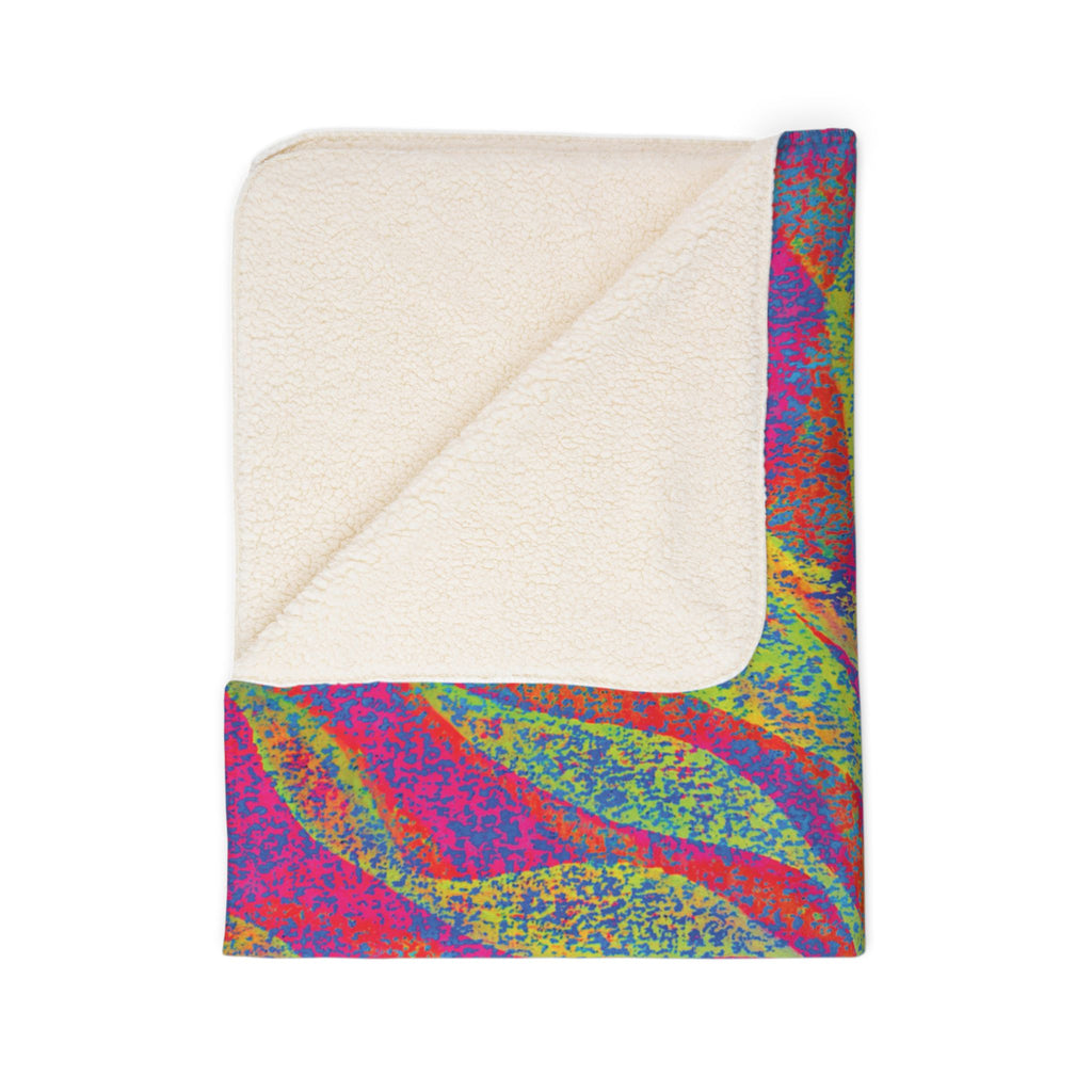 Wave (V4) Fleece Sherpa Blanket