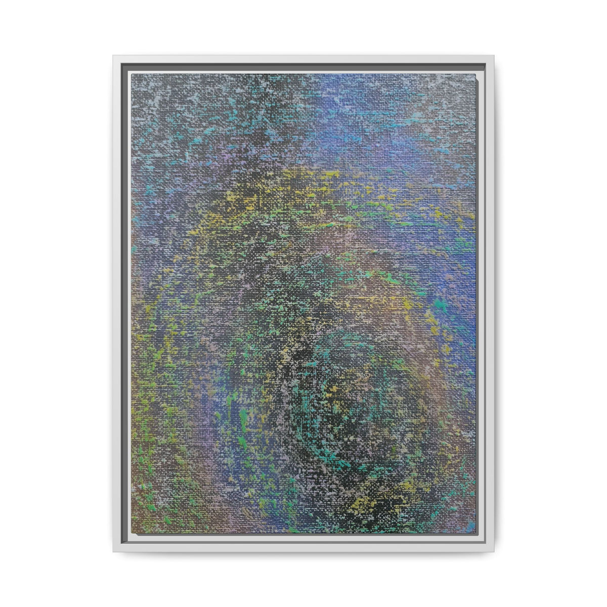 Iridescent (V2) Matte Canvas, Framed