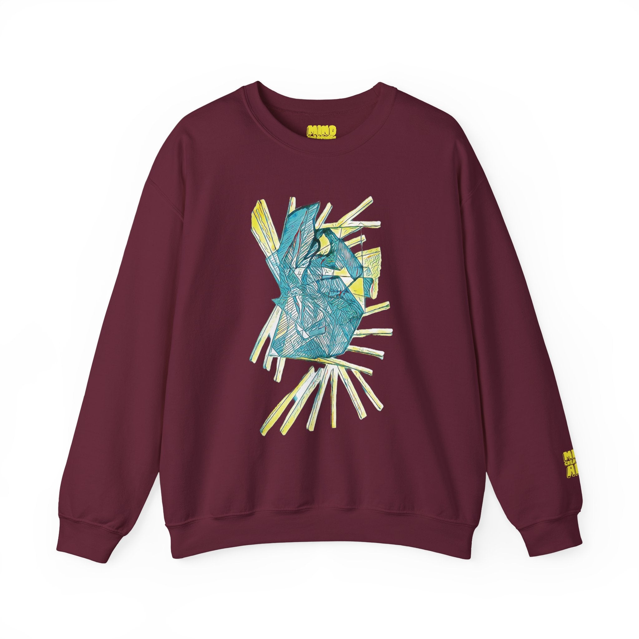 Lightspeed (Aqua) Unisex Heavy Blend™ Crewneck Sweatshirt