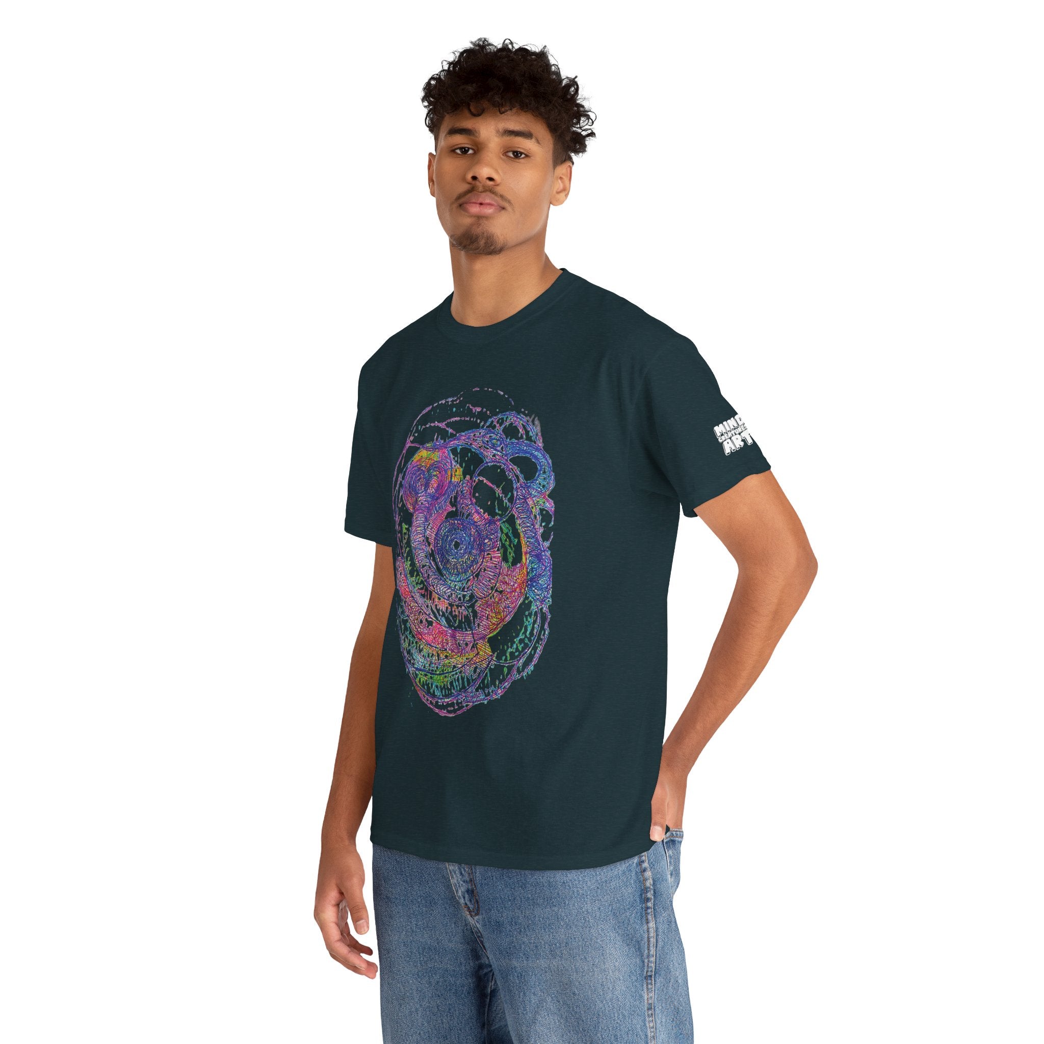 Spiraling Unisex Heavy Cotton Tee