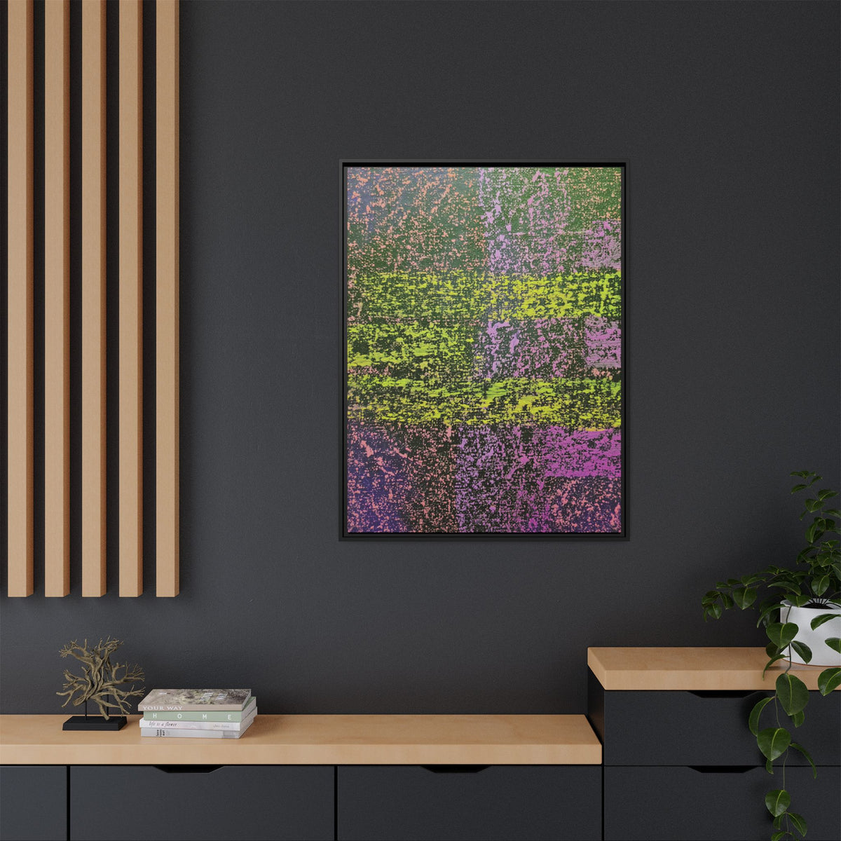 Together (V4) Matte Canvas, Framed