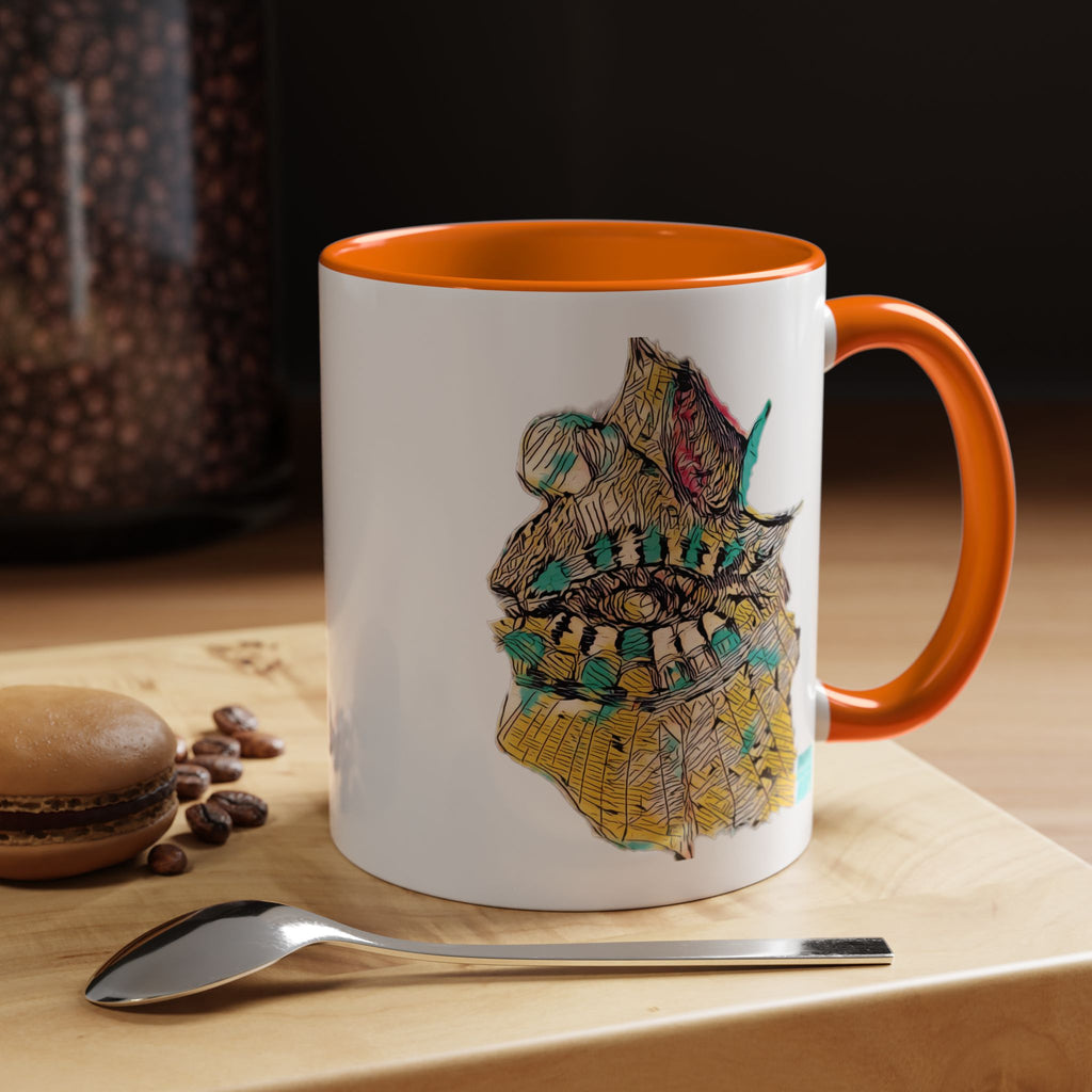 Hypnagogic (Gold) Accent Coffee Mug (11oz, 15oz)