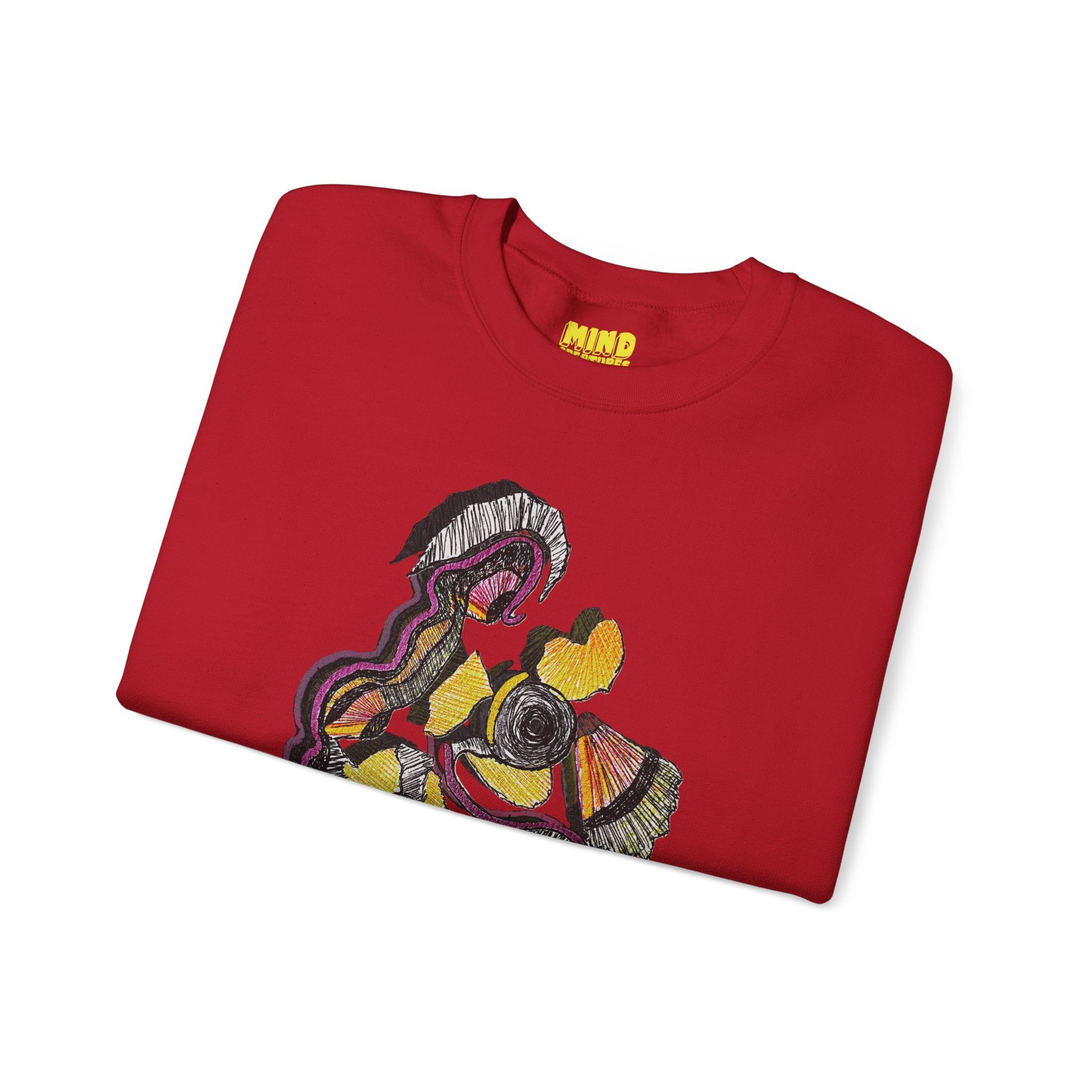 Crimson Teacher Unisex Heavy Blend™ Crewneck Sweatshirt