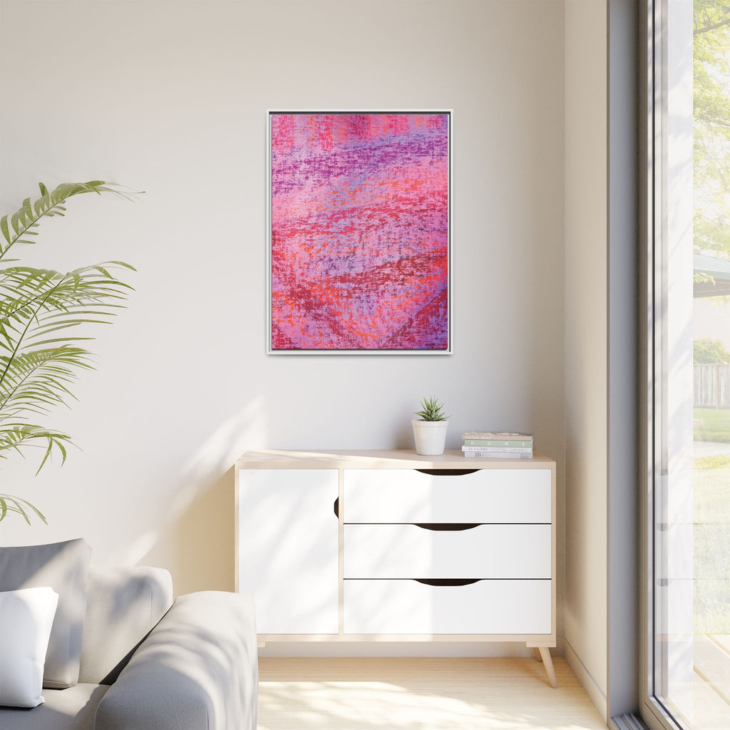 Lagoon (V4) Matte Canvas, Framed