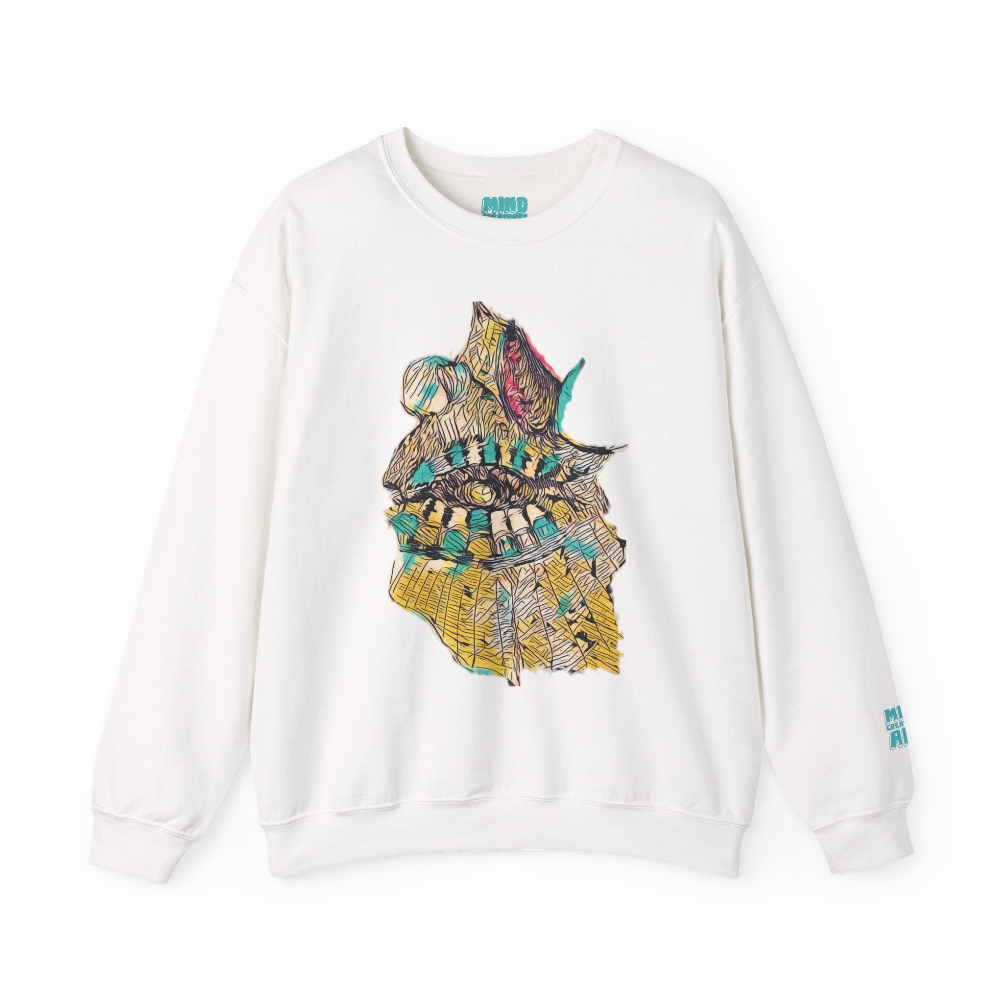 Hypnagogic (Gold) Unisex Heavy Blend™ Crewneck Sweatshirt