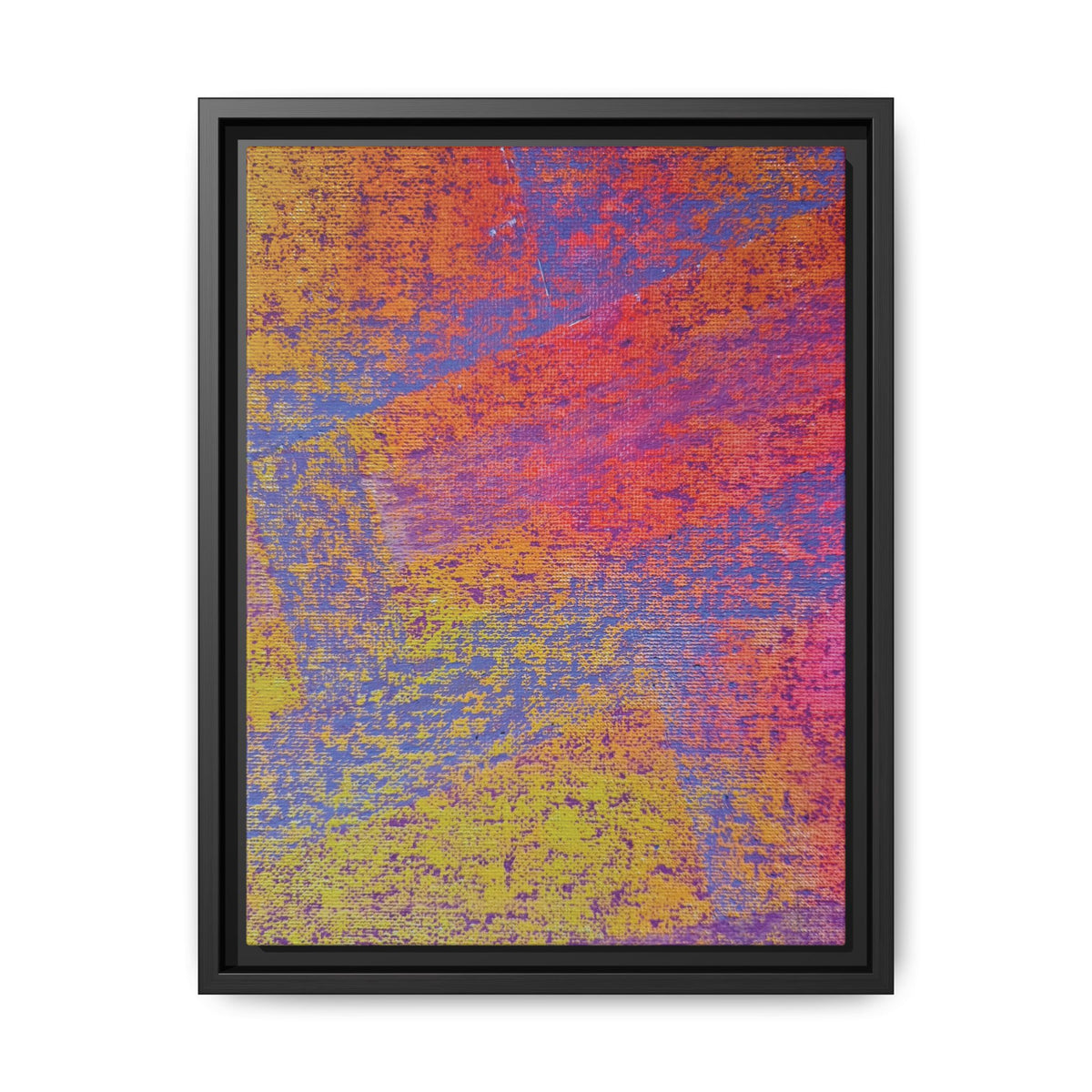 Sunset Matte Canvas, Framed