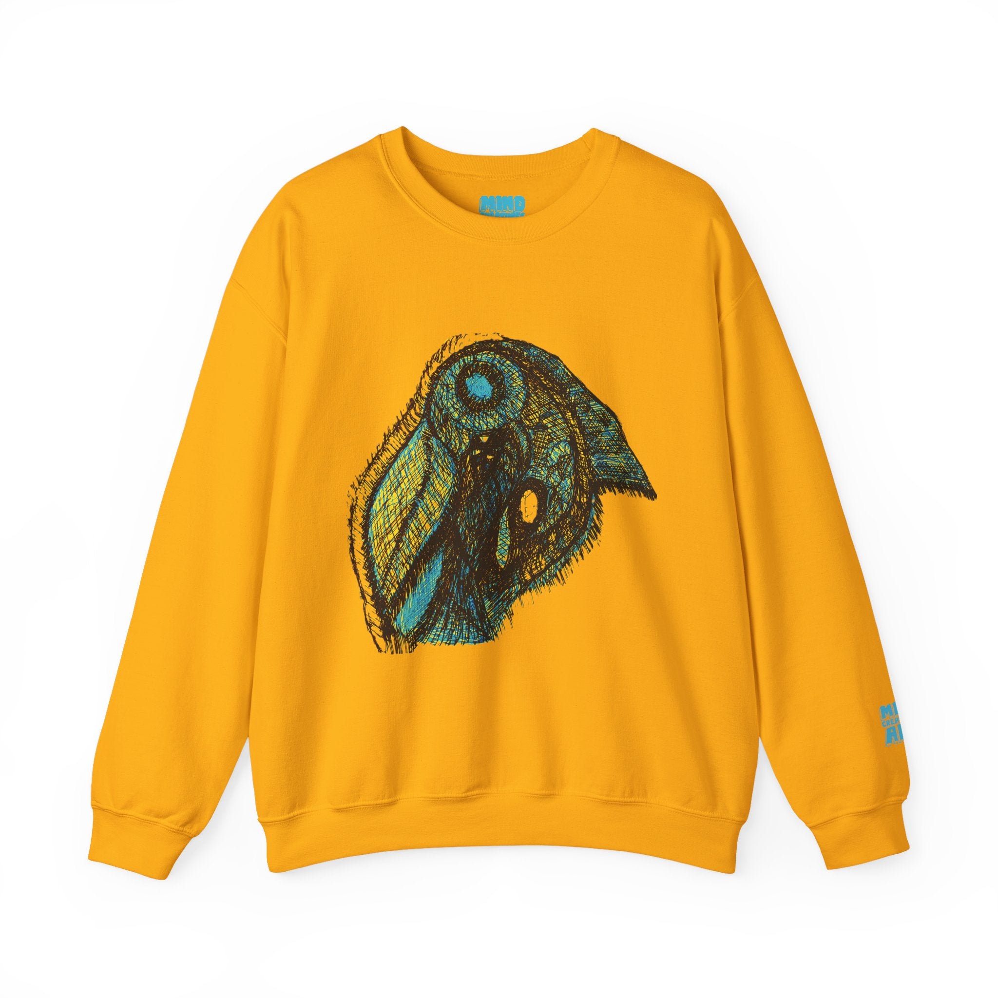 Who Are You? (Gold) Unisex Heavy Blend™ Crewneck Sweatshirt