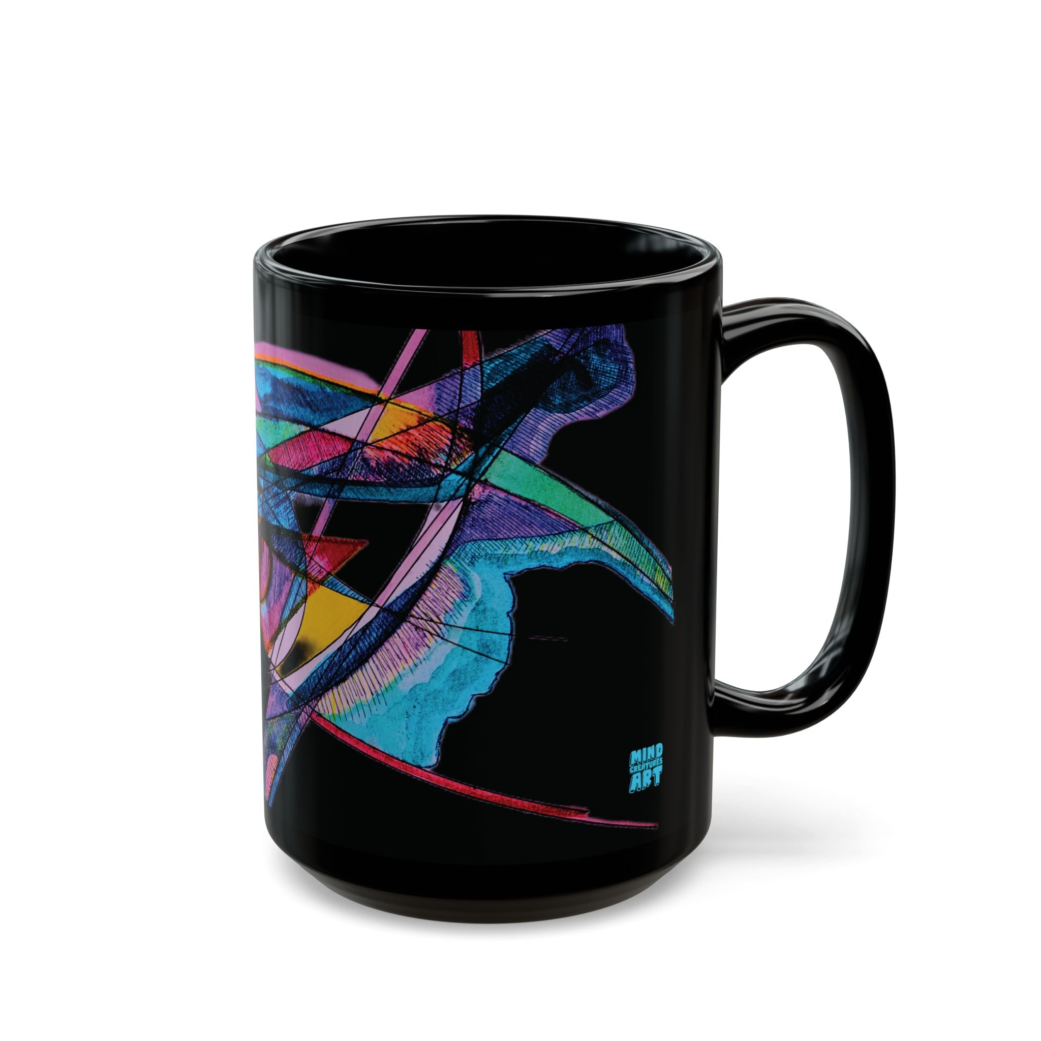 Watching Black Ceramic Mug (11oz, 15oz)